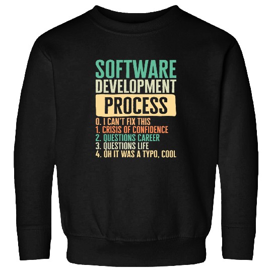 Programmer I Software Development Process 0 Cant Fix 1 Cris Sweatshirts