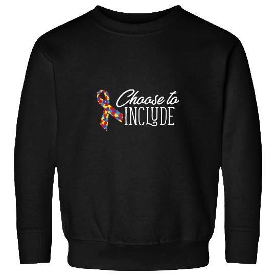 Sped Teacher Choose to Include ABA Therapist Neurodiversity Sweatshirts