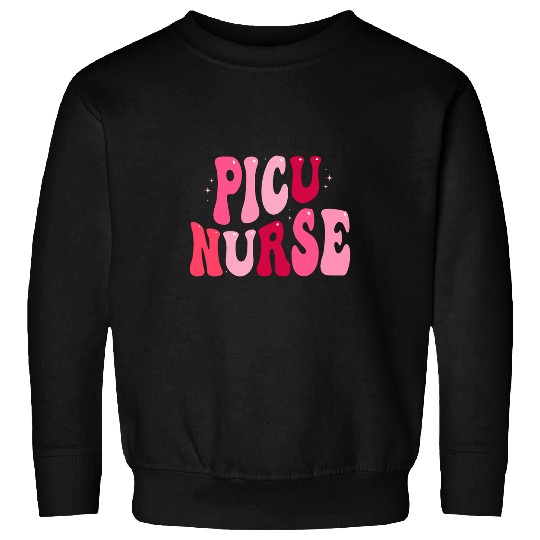 vintages PICU nurses Pediatric ICU nurses Day And nurses Week Sweatshirts