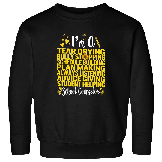 School Counselor National School Counseling Week Teacher Sweatshirts