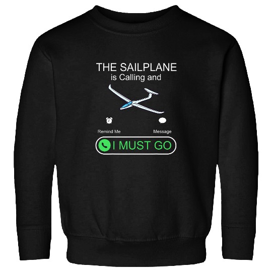 Glider Plane Pilot Flying Sailplane Training Flight 1 Sweatshirts