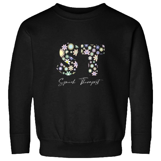 Speech Therapist Cute Speech Language Pathologist Sweatshirts