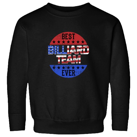 Billiard Team Player Independence Day Patriotic USA Flag Sweatshirts