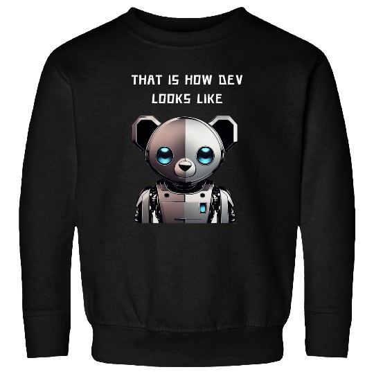 Programmer For Coder Engineer Developer Robot Robotic Sweatshirts