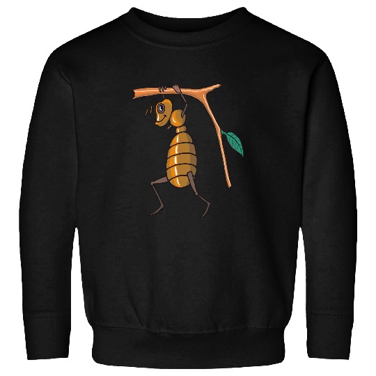 Worker Ant Bug Cartoon Sweatshirts