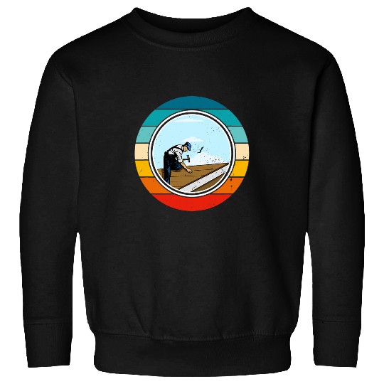 Roofer handyman carpenter construction worker building 23 Sweatshirts
