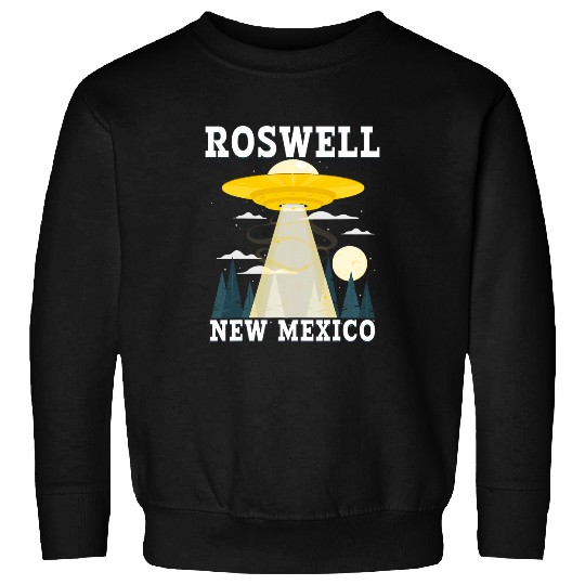 UFO Test Pilot Alien Roswell Weather Balloon Area 51 Sweatshirts