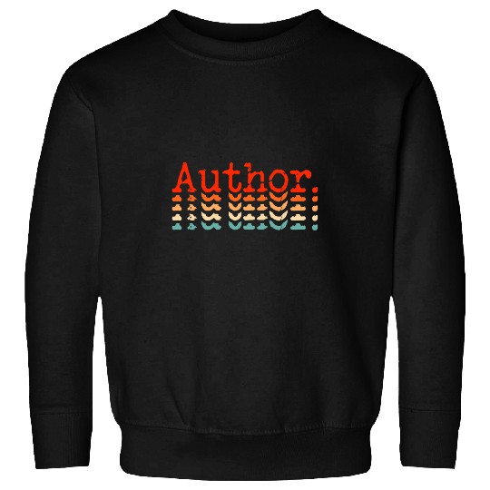 Author Novel Book Creative Writing Retro Sweatshirts