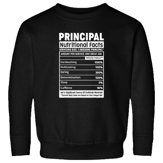 Principal Appreciation Professional Elementary Teacher Sweatshirts