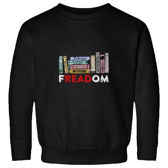 Freadom freesdom Read Book Ruth Bader Ginsburg Sweatshirts