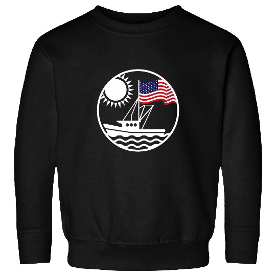Awesome Fanboat 4th Of July Fanboat Swamp Air Boat Sweatshirts