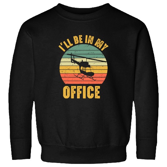 Funny Aviation Enthusiast Aircraft Flight Helicopter Pilot Sweatshirts