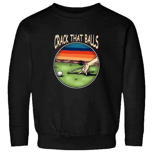 Funny Billiard Pool Player Billiards Sweatshirts