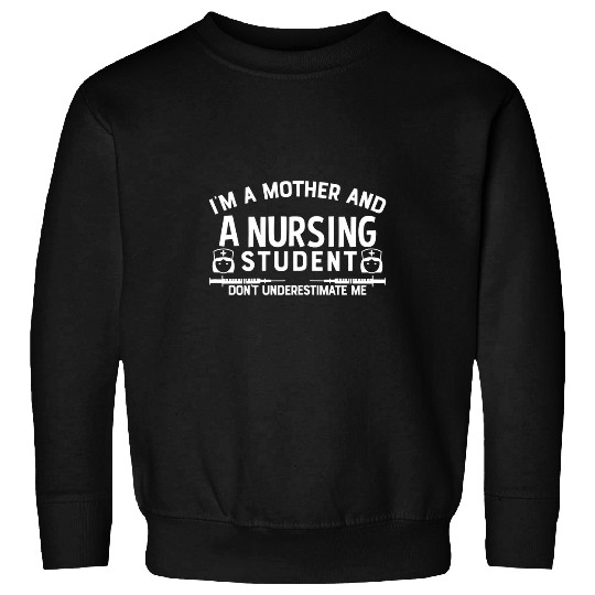 Womens Nursing Student Mom Nursing School Future nurses Sweatshirts