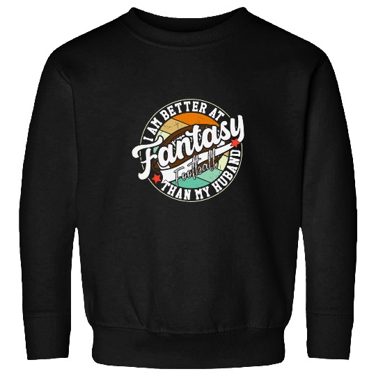 Funny American Football Season Party Fantasy Football Rugby Sweatshirts