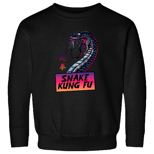 Snake Kung Fu Fist Sweatshirts