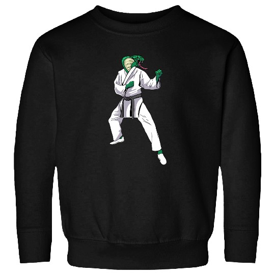 Snake Lover Reptiles Cobra Gift Serpent Kung Fu Karate 1 Sweatshirts