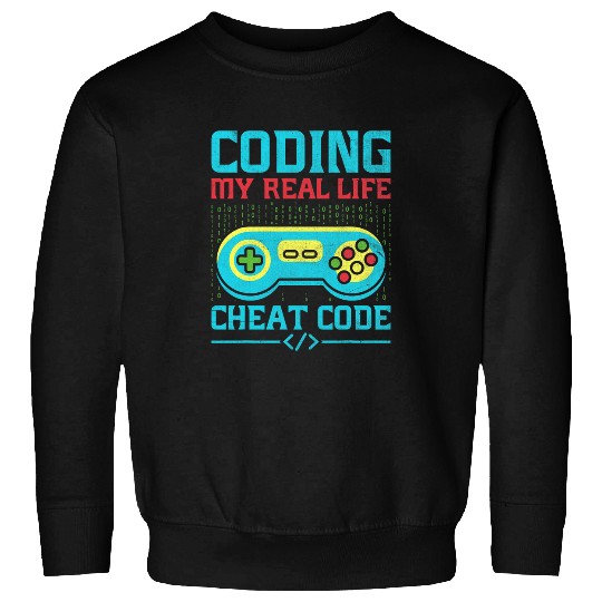 Web Developer Gamer Nerd Video Gaming Computer Programmer 2 Sweatshirts