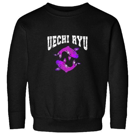 Uechi Ryu Beginner Koi Calligraphy Uechi Ryu Karate Design Sweatshirts