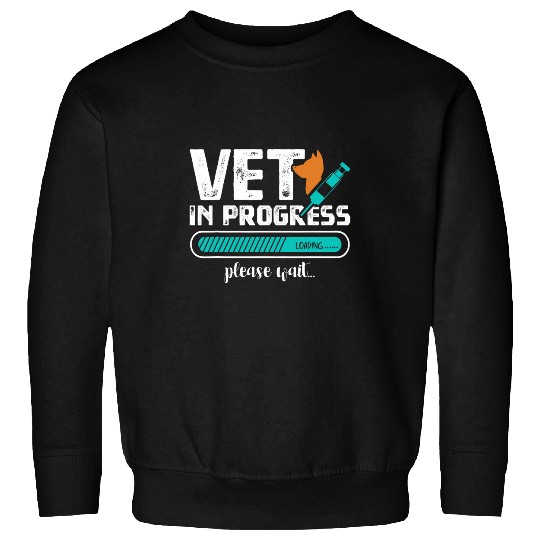 Vet Student Gift Veterinarian In Progress Vet Graduation Sweatshirts