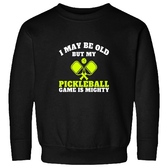 Cool Pickleball Art For Men Women Paddle Pickleball Player Sweatshirts