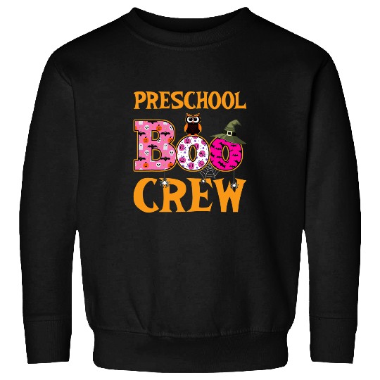 Preschool Boo Crew Halloween Prek Preschool Teacher Student 1 Sweatshirts