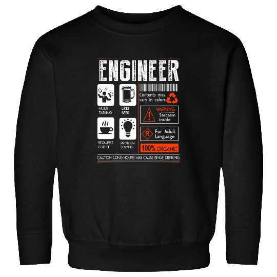 Funny Engineer Engineering Student Sweatshirts