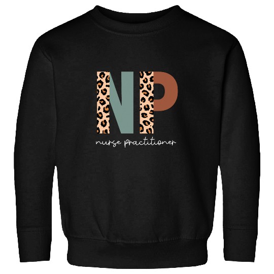 nurses Practitioner Leopard NP Week Appreciation Sweatshirts