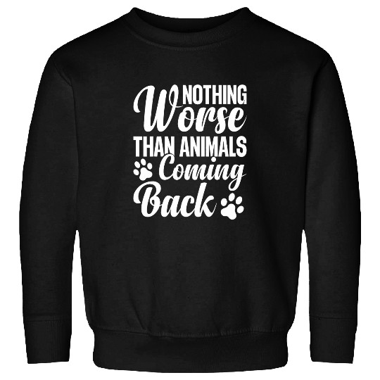 Cat Volunteer Animal Shelter Worker Pet Lover Animal Lover Sweatshirts