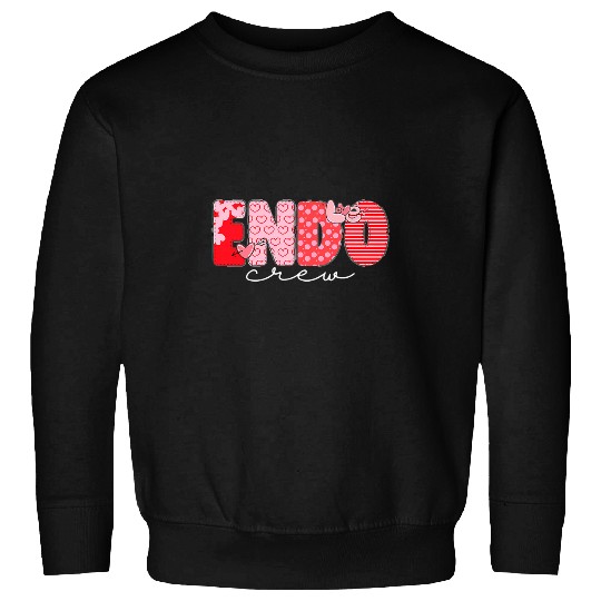 Valentines Day Retro Endo Crew nurses Endoscopy Gl Nursing Sweatshirts