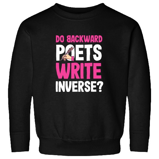 Literature and Poetry Design for Women and Girls Sweatshirts