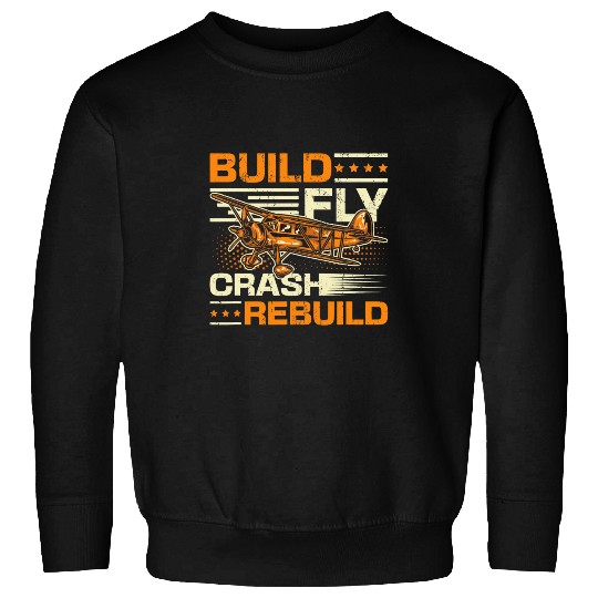 RC Pilot Model Airplane Pilot Model Flight Rc Airplane Sweatshirts