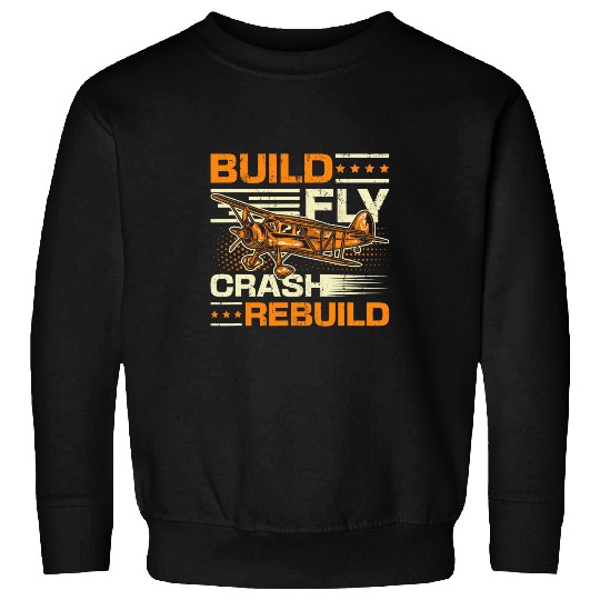 RC Pilot Model Airplane Pilot Model Flight Rc Airplane Sweatshirts