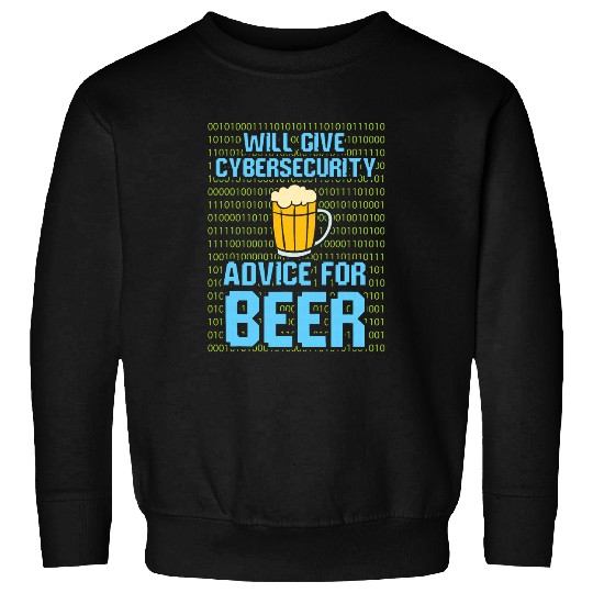 Security System Computer Programmer Cybersecurity Sweatshirts
