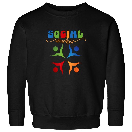 Social Worker Mental Health SelfCare Occupation Sweatshirts