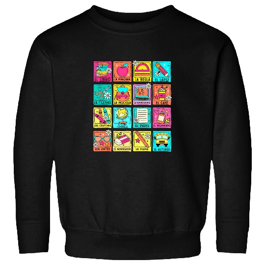 Maestra Bilingue Back To School Spanish Teacher Student 1 Sweatshirts