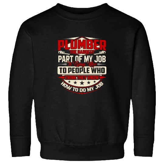 Funny Gift For Plumber Because Even Electricians Need Heroes 1 Sweatshirts
