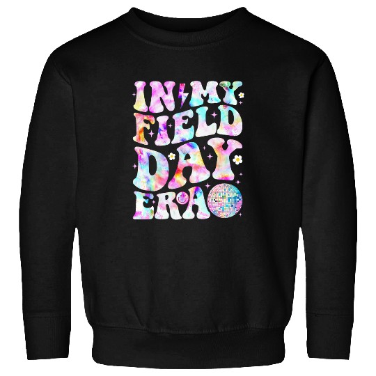 In My Field Day Era Fun Day Groovy Funny Teacher Student Sweatshirts