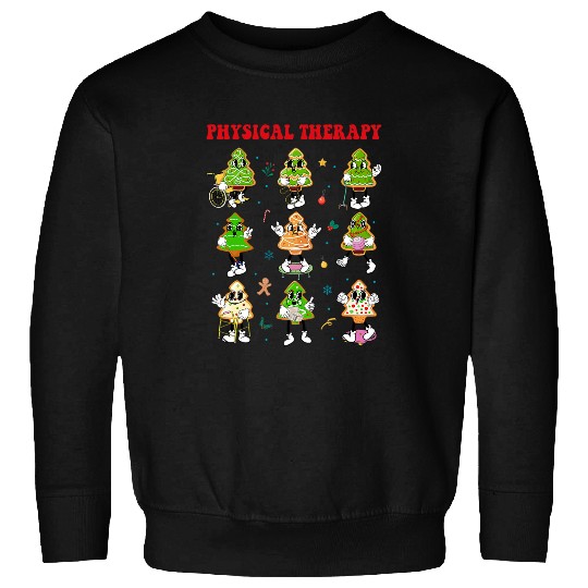 Physical Therapy ChristmasPhysical Therapistxmass Tree Cake Sweatshirts