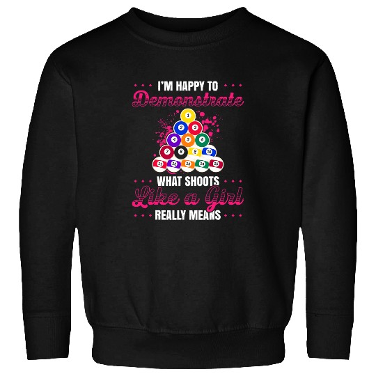 Mens Pool Billiard For Pool Player Billiard Player 15 Sweatshirts