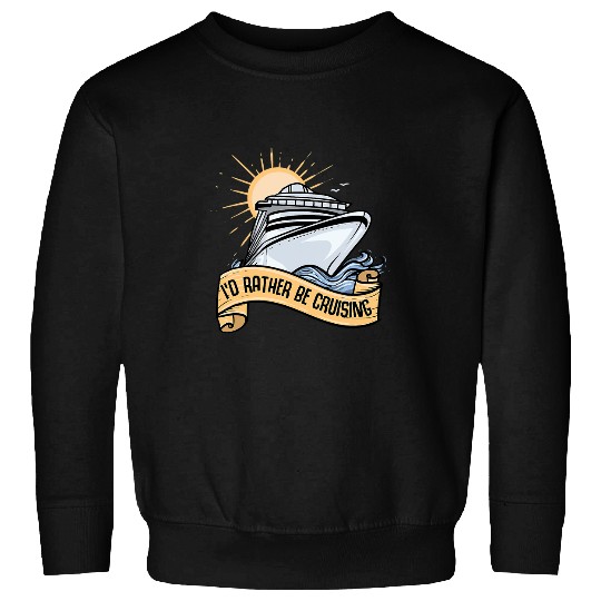 Cruise I cruise ship vacation motive for ship journey 2 Sweatshirts
