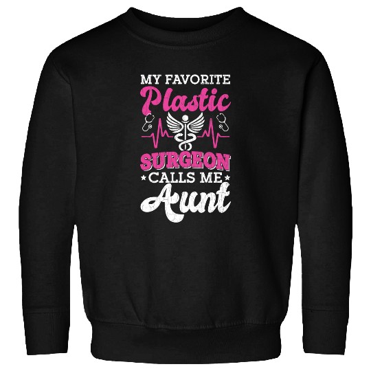 Plastic Surgeon Calls Me Husband Fun Surgery Expert Graphic Sweatshirts