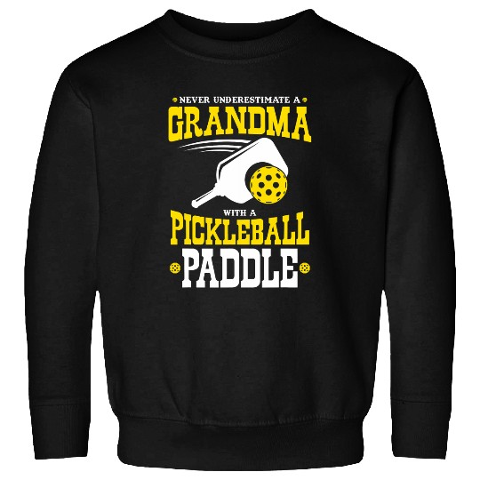 Funny Pickleball Grandma Sweatshirts
