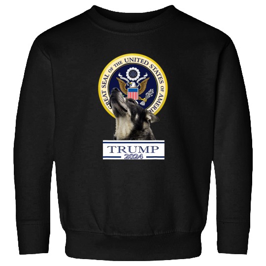 Trump 2024 Norwegian Elkhound Sweatshirts