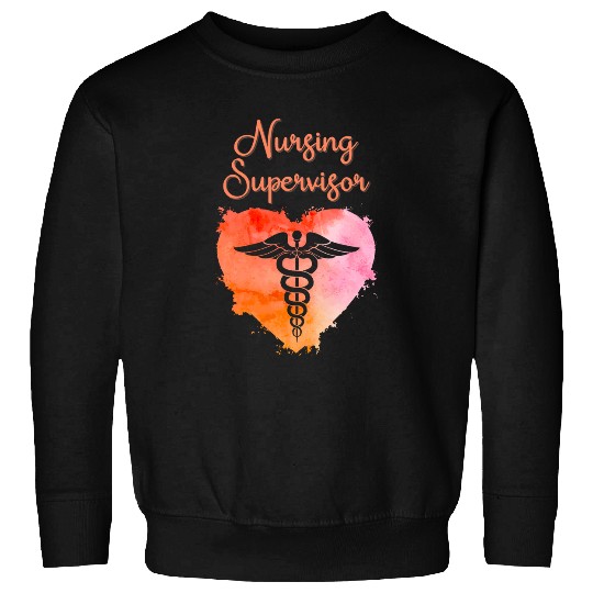 Nursing Supervisor Gifts nursess Nursing Graduation Caduceus Sweatshirts