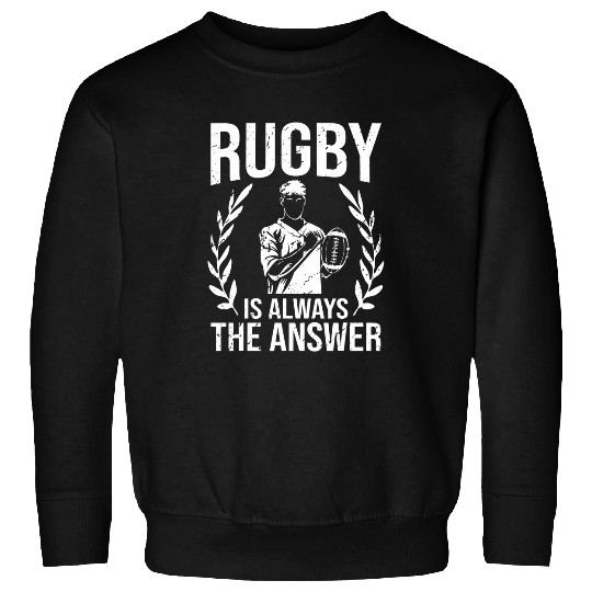 Mens Rugby Game Outfit Sports Lover Rugby Forwarsd Rugby Player Sweatshirts
