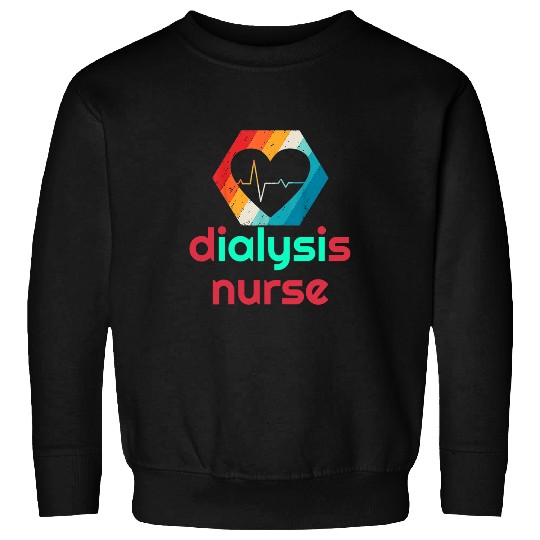 Womens Dialysis nurses Love Nursing Student RN Life Sweatshirts