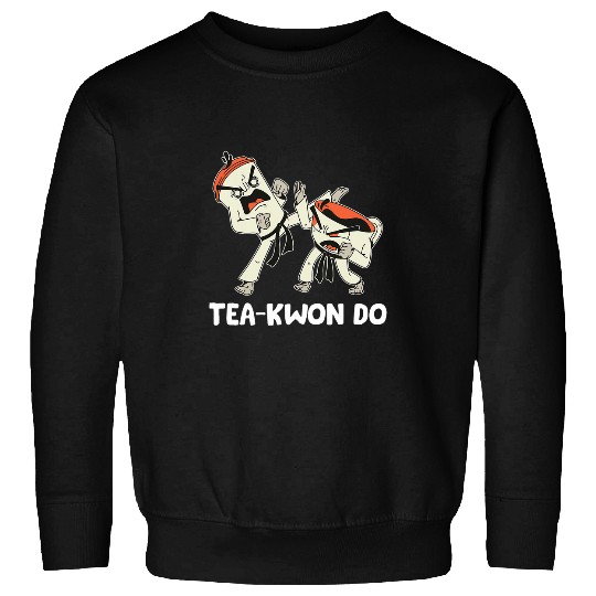 Taekwondo Korean Martial Arts Tea Cups Sweatshirts