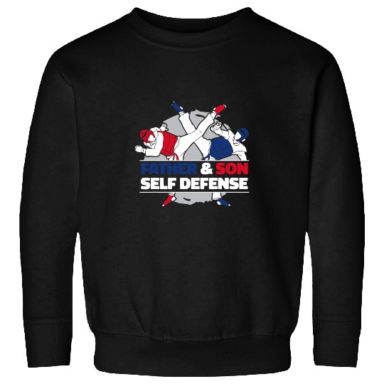 Taekwondo Father Son Fighter Martial Arts Taekwondo Dad 7 Sweatshirts