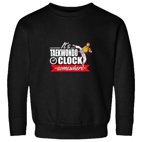 Taekwondo Kids Toddler Boys Girls Women Gifts 7 Sweatshirts